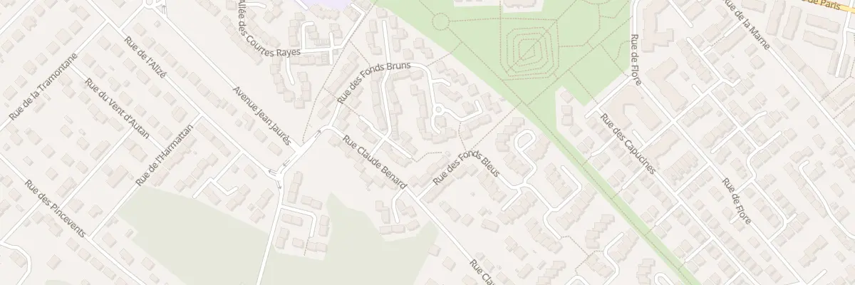 Plan du 40 Rue des Fonds Bruns à Éragny-sur-Oise