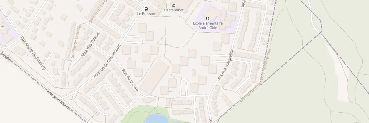 Plan du 8 Sq des Genêts à Magny-les-Hameaux