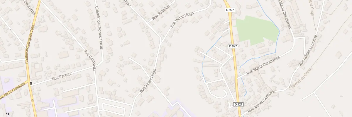 Plan du 34 Rue Victor Hugo à Pontoise