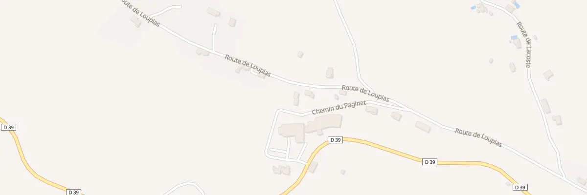 Plan du 5138A La Plane à Lunac