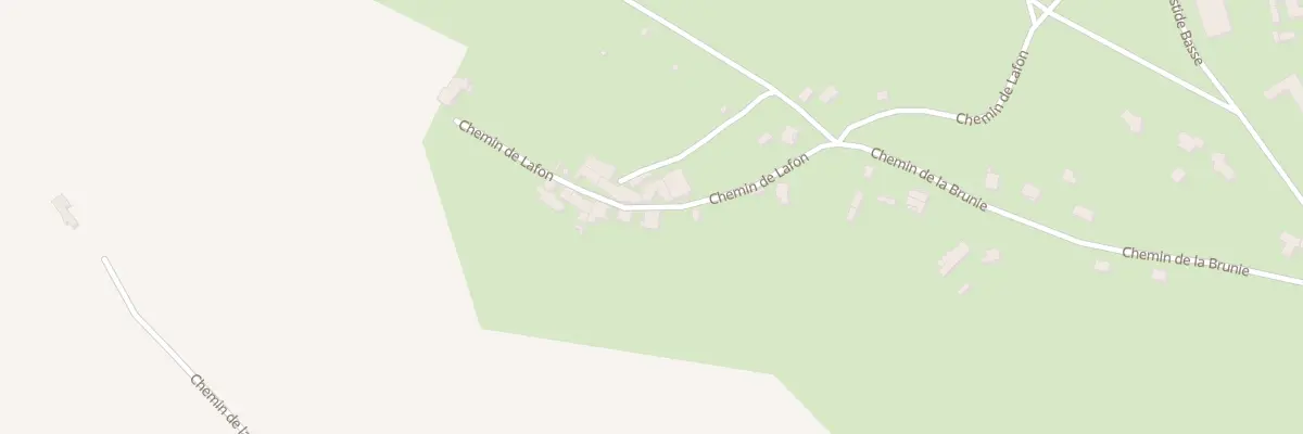 Plan du 375 Che de Lafon à Labastide-Gabausse