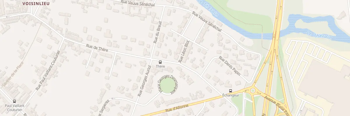 Plan du 73 Rue de Thère à Beauvais