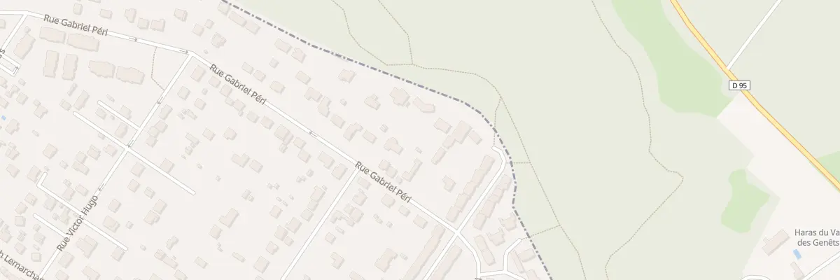 Plan du 69B Rue Gabriel Péri à Magny-les-Hameaux