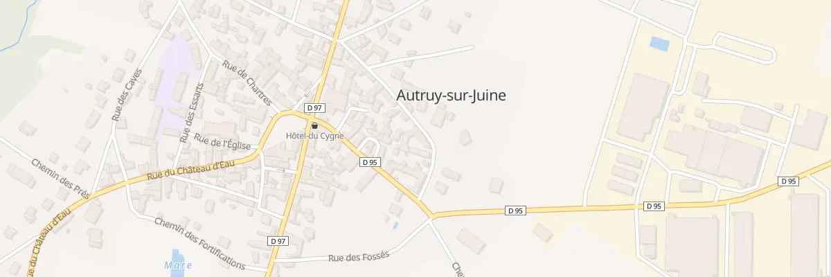 Plan du 10 Rue de la Pierre à Jean Renaud à Autruy-sur-Juine