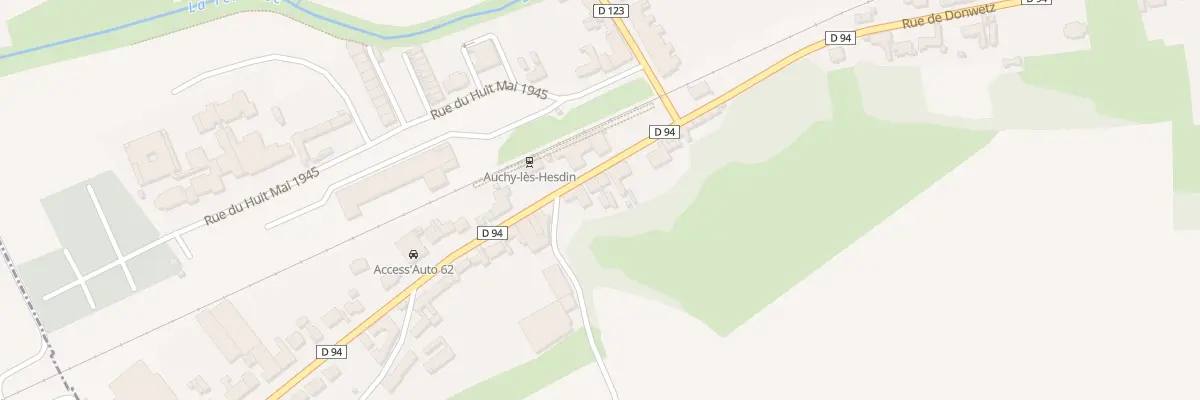 Plan du 13 Rue d’Hesdin à Auchy-lès-Hesdin