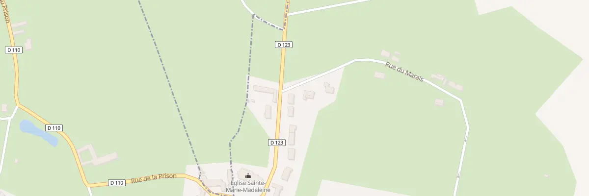Plan du 20 Rue du Marais à Vieil-Hesdin
