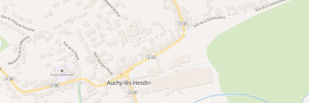 Plan du 17 Rue de la Place à Auchy-lès-Hesdin