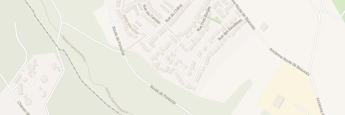 Plan du 45 Rue Yves Borges à Ennery