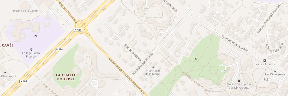 Plan du 51 Rue de la Marne à Éragny-sur-Oise