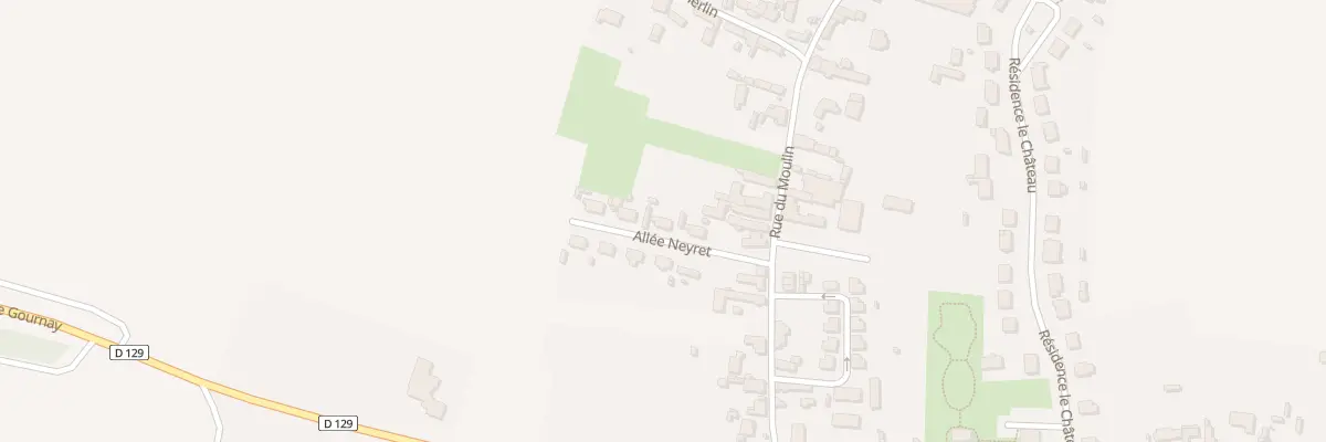 Plan du 8 All Neyret à Lormaison