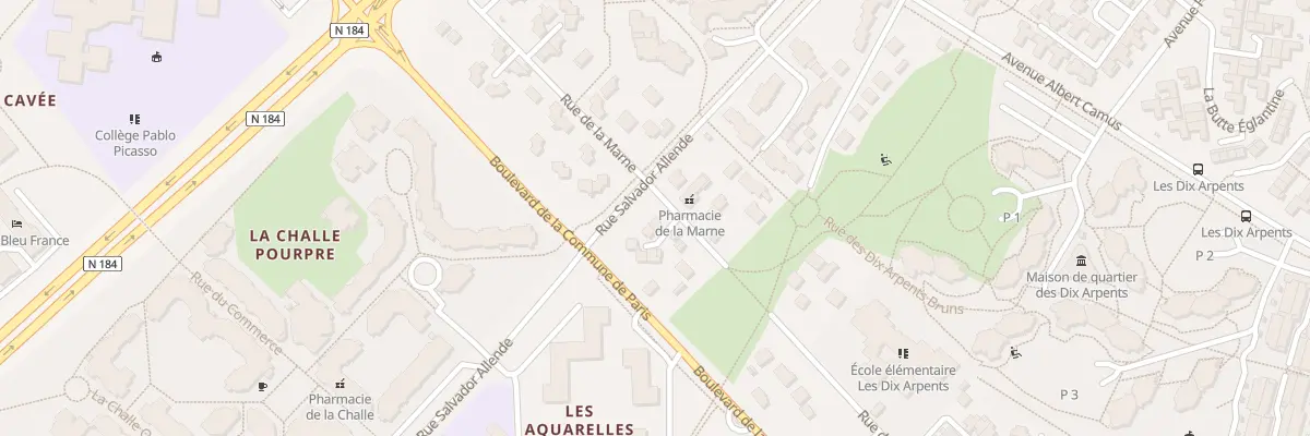 Plan du 42 Rue de la Marne à Éragny-sur-Oise