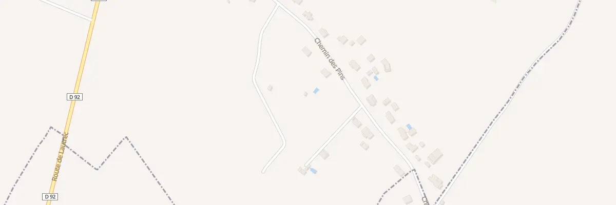 Plan du 25 Che des Pins à Cuq