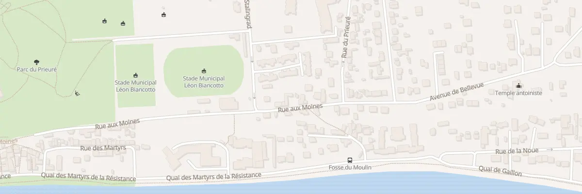 Plan du 5 Rue aux Moines à Conflans-Sainte-Honorine