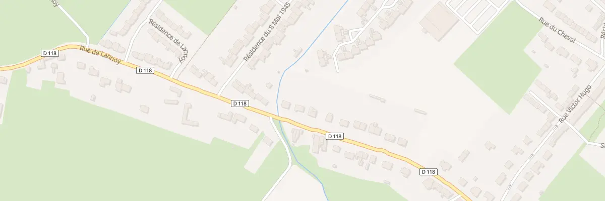 Plan du 24 Rue de Lannoy à Auxi-le-Château