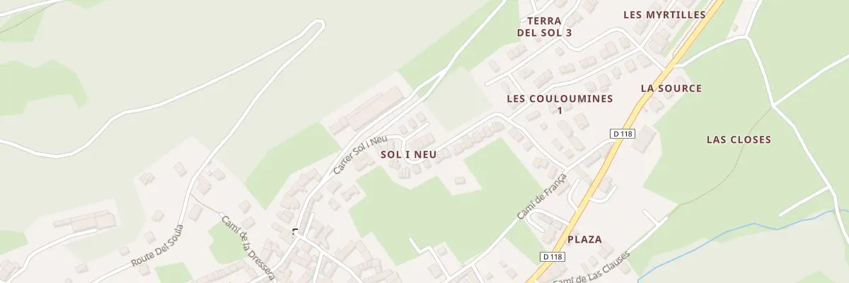 Plan du 49 Lot Sol Y Neu à Formiguères