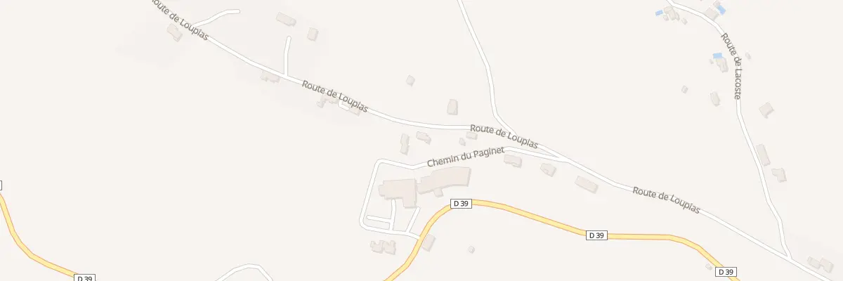 Plan du 741 Rte de Loupias à Lunac