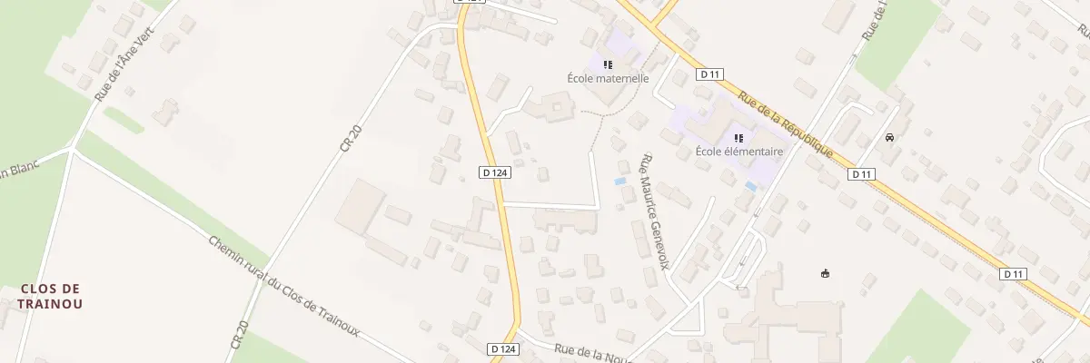 Plan du 229 Rue des Trois Croix à Traînou