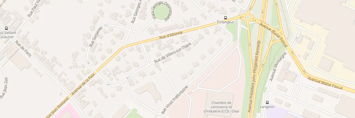 Plan du 32 Rue de Villers-sur-Thère à Beauvais