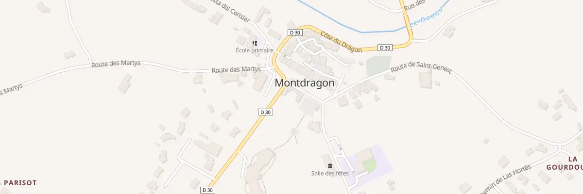 Plan du 2 Pl Castel d’Argon à Montdragon