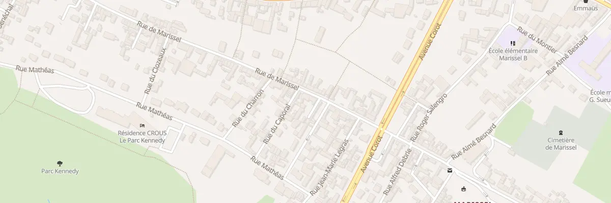 Plan du 132 Rue de Marissel à Beauvais