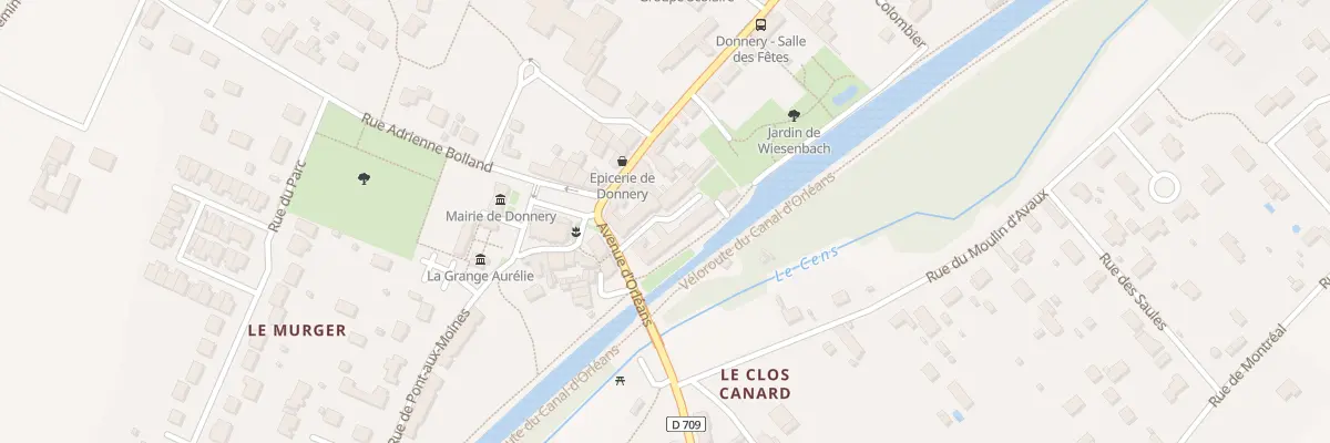 Plan du 15 Quai du Canal à Donnery