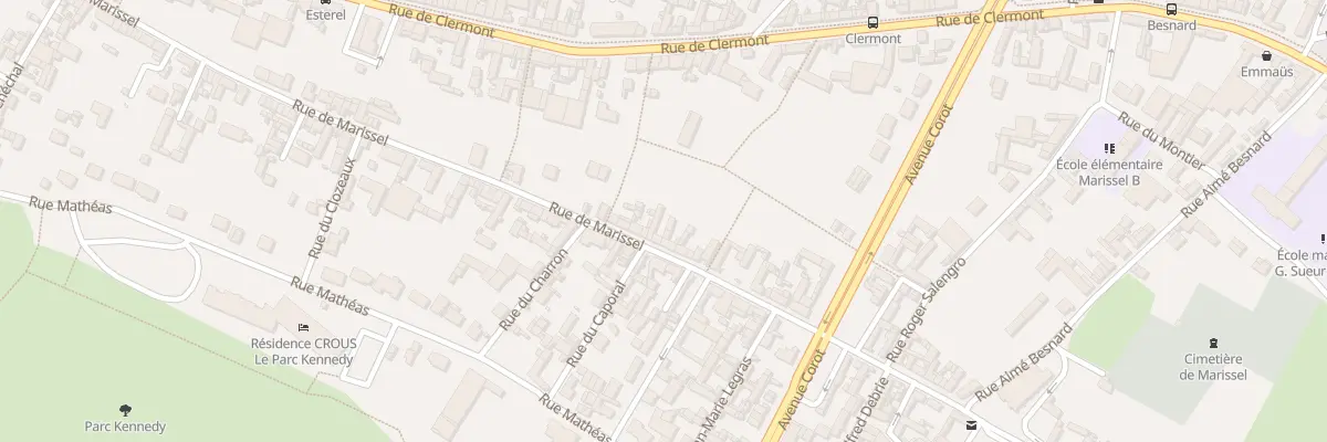 Plan du 97 Rue de Marissel à Beauvais