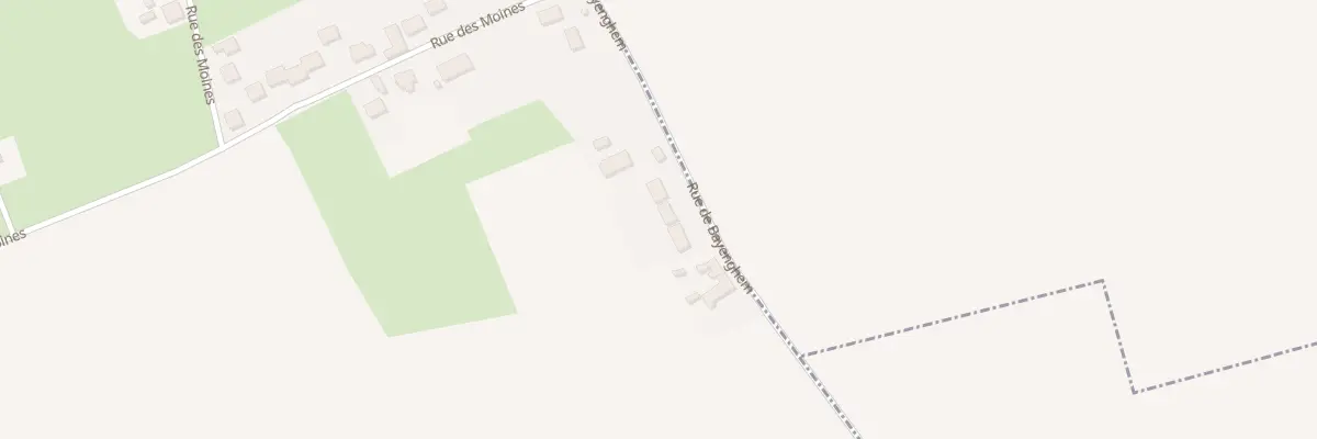 Plan du 1336 Rue de Bayenghem à Nordausques