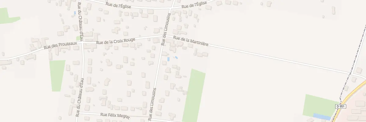 Plan du 40 Rue des Limousins à Darvoy