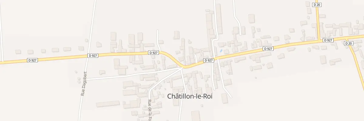 Plan du 2 Rue des Vignes à Châtillon-le-Roi