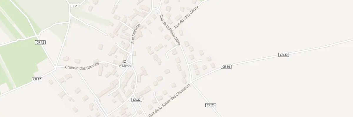 Plan du 164 Rue de la Petite Mare à Sermaise