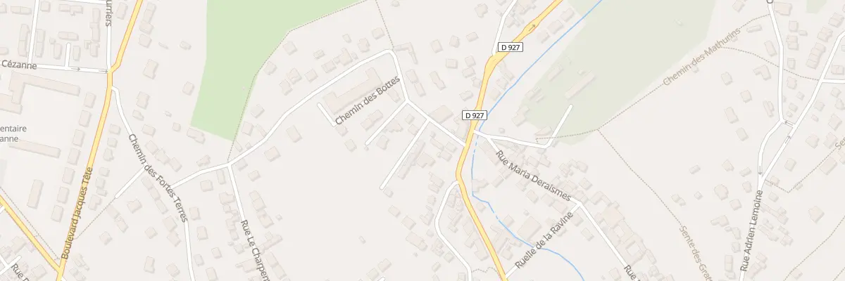 Plan du 3 Che des Bottés à Pontoise