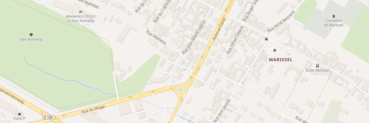 Plan du 87 Rue Mathéas à Beauvais