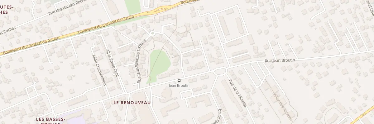 Plan du 97 Rue Jean Baptiste Lamarck à Conflans-Sainte-Honorine