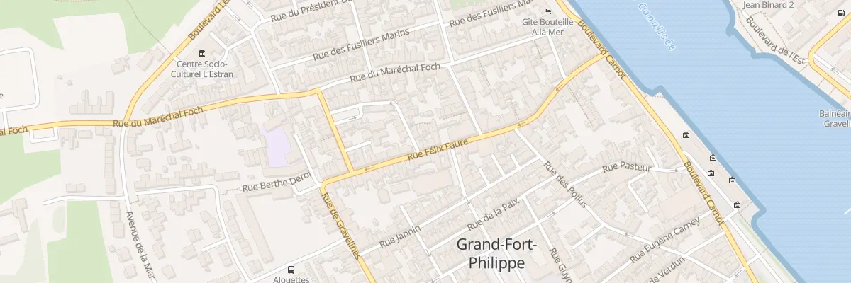 Plan du 60 Rue Félix Faure à Grand-Fort-Philippe