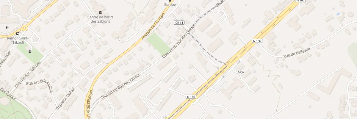 Plan du 54 Che Bas des Ormes à Marly-le-Roi