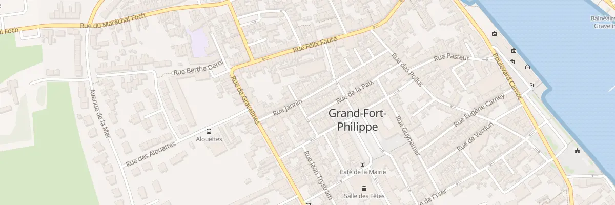 Plan du 29 Rue Jannin à Grand-Fort-Philippe