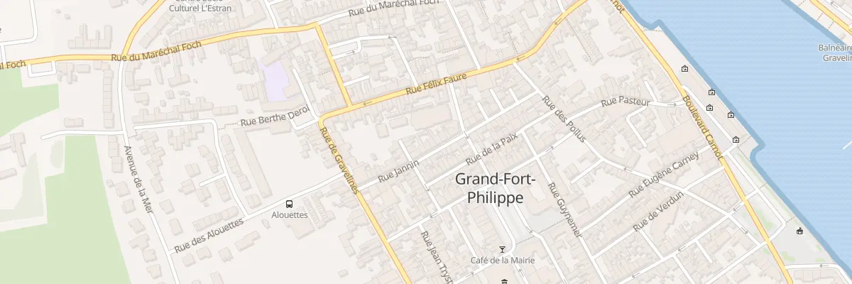 Plan du 42 Rue Jannin à Grand-Fort-Philippe
