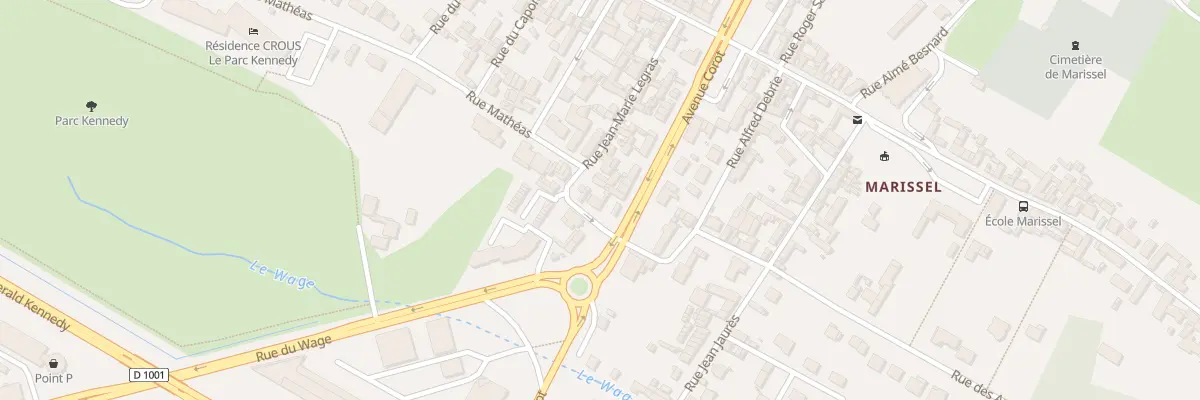 Plan du 87B Rue Mathéas à Beauvais