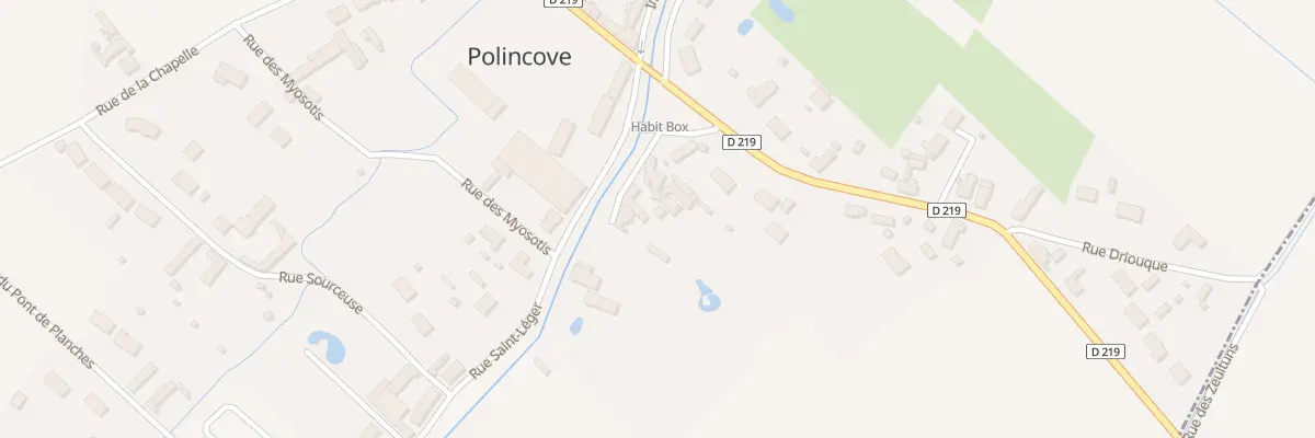 Plan du 31 Imp du Pont à Polincove