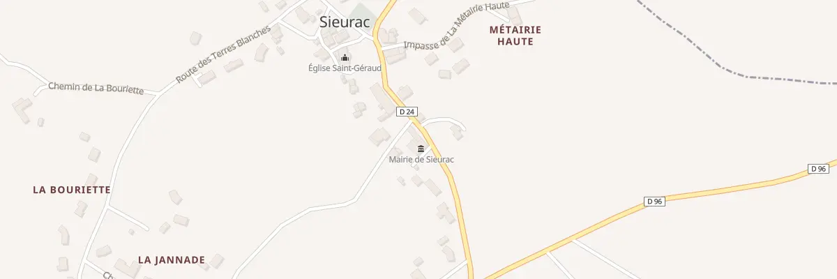 Plan du 5003 Catalo à Sieurac