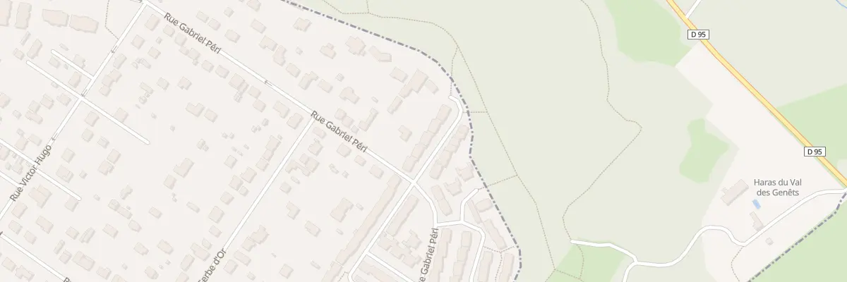 Plan du 9 All du Moulin des Vassaux à Magny-les-Hameaux