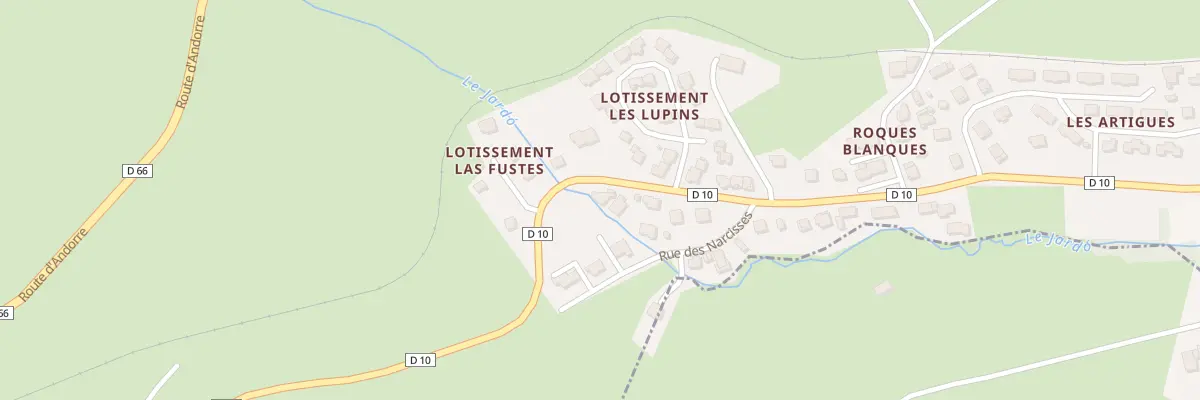 Plan du 23 Av de Cerdagne à La Cabanasse