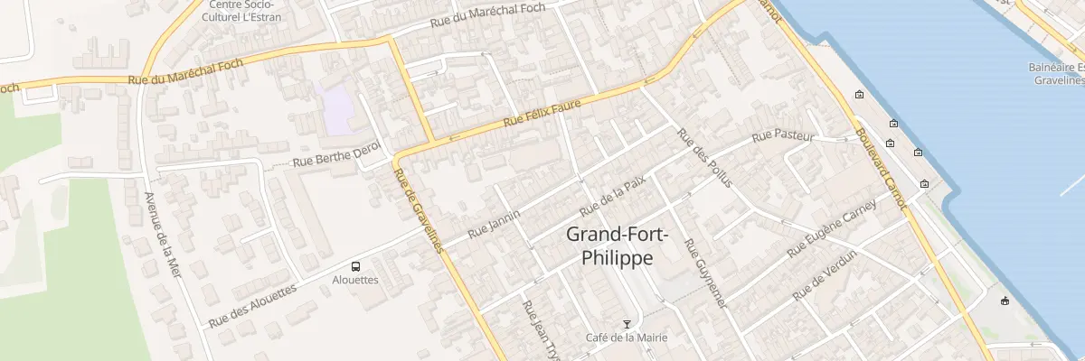Plan du 38 Rue Jannin à Grand-Fort-Philippe