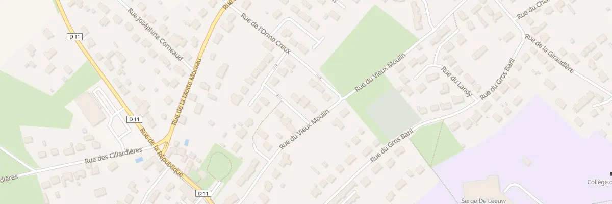 Plan du 32 Rue Pierre Sailleau à Traînou