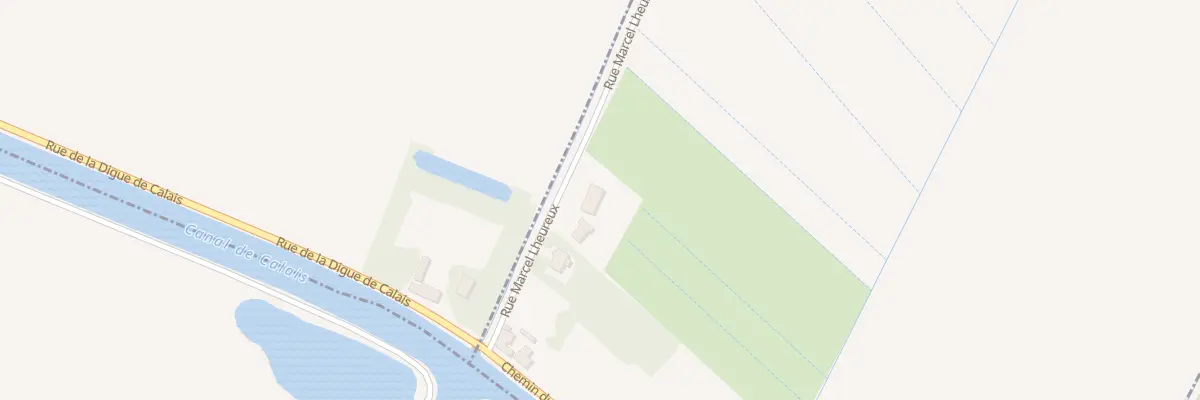 Plan du 5178 Le Rebut à Saint-Omer-Capelle