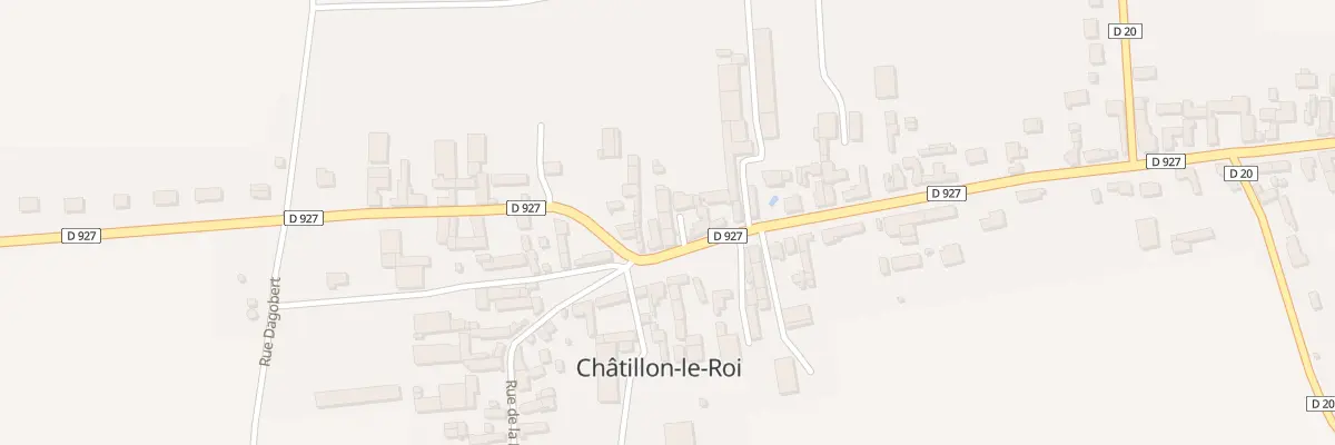 Plan du 5 Rue du Château à Châtillon-le-Roi