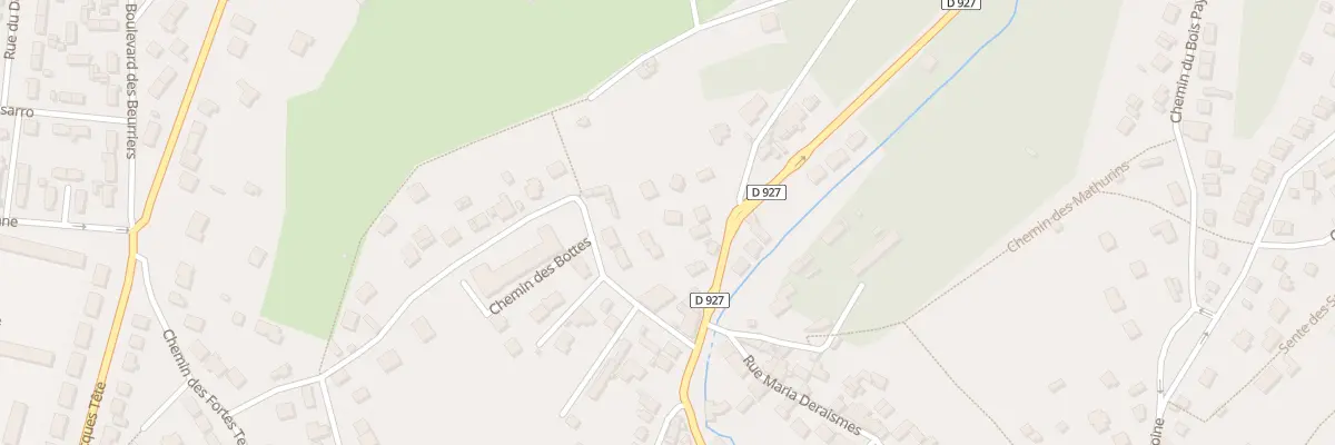 Plan du 1 Rue Paul Déroulède à Pontoise