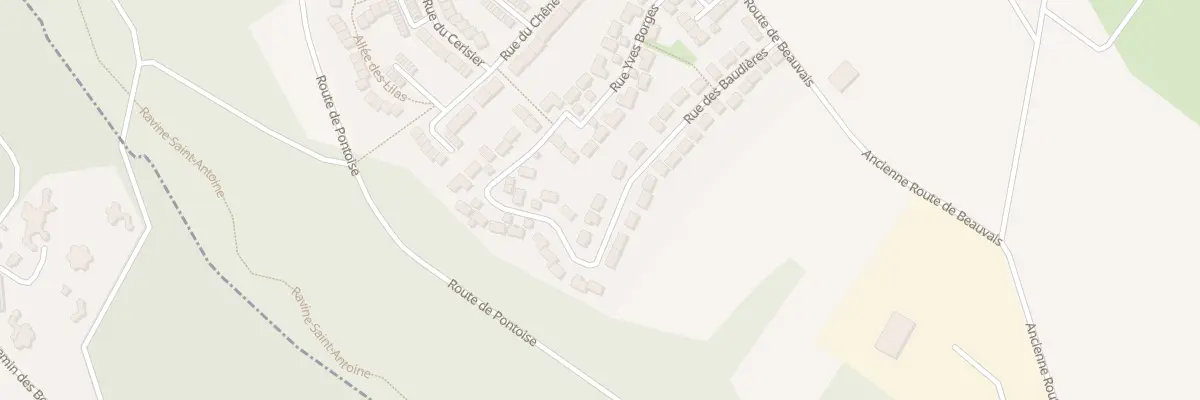 Plan du 24 Rue des Baudieres à Ennery