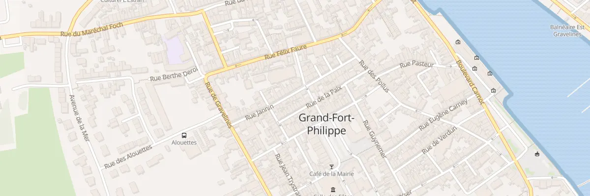 Plan du 21 Rue Jannin à Grand-Fort-Philippe