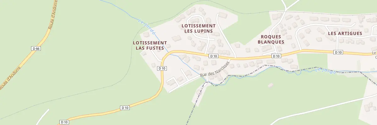 Plan du 21 Av de Cerdagne à La Cabanasse